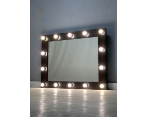 Гримерное зеркало с подсветкой 80х100 см 14 ламп
